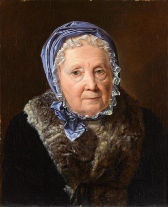 Ferdinand Georg Waldmüller, Rosina Wieser im 83. Lebensjahr, 1820, Öl auf Leinwand, 50 x 40 cm, ...