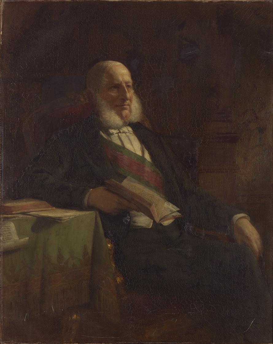 Friedrich von Amerling, Anton Ritter von Schmerling (1805–1893), Präsident des österreichischen…