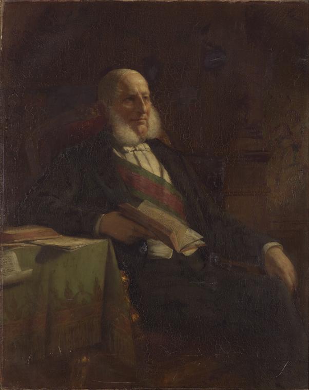 Friedrich von Amerling, Anton Ritter von Schmerling (1805–1893), Präsident des österreichischen…