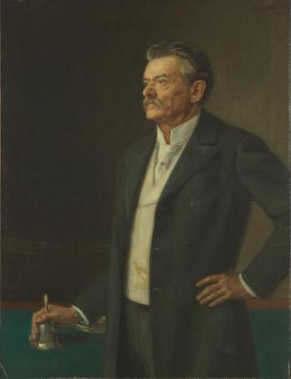Rudolf Konopa, Der Reichstagspräsident Dr. Theodor Kathrein, 1902, Öl auf Leinwand, 121 x 93 cm…