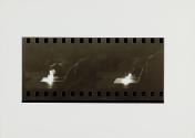 Marc Adrian, Fotodokumentation eines Experiments zur Direktbelichtung eines Films anhand eines …
