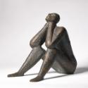 Artur Hecke, Sternseher, 1960, Bronze, 36 cm, Artothek des Bundes, Dauerleihgabe im Belvedere, …