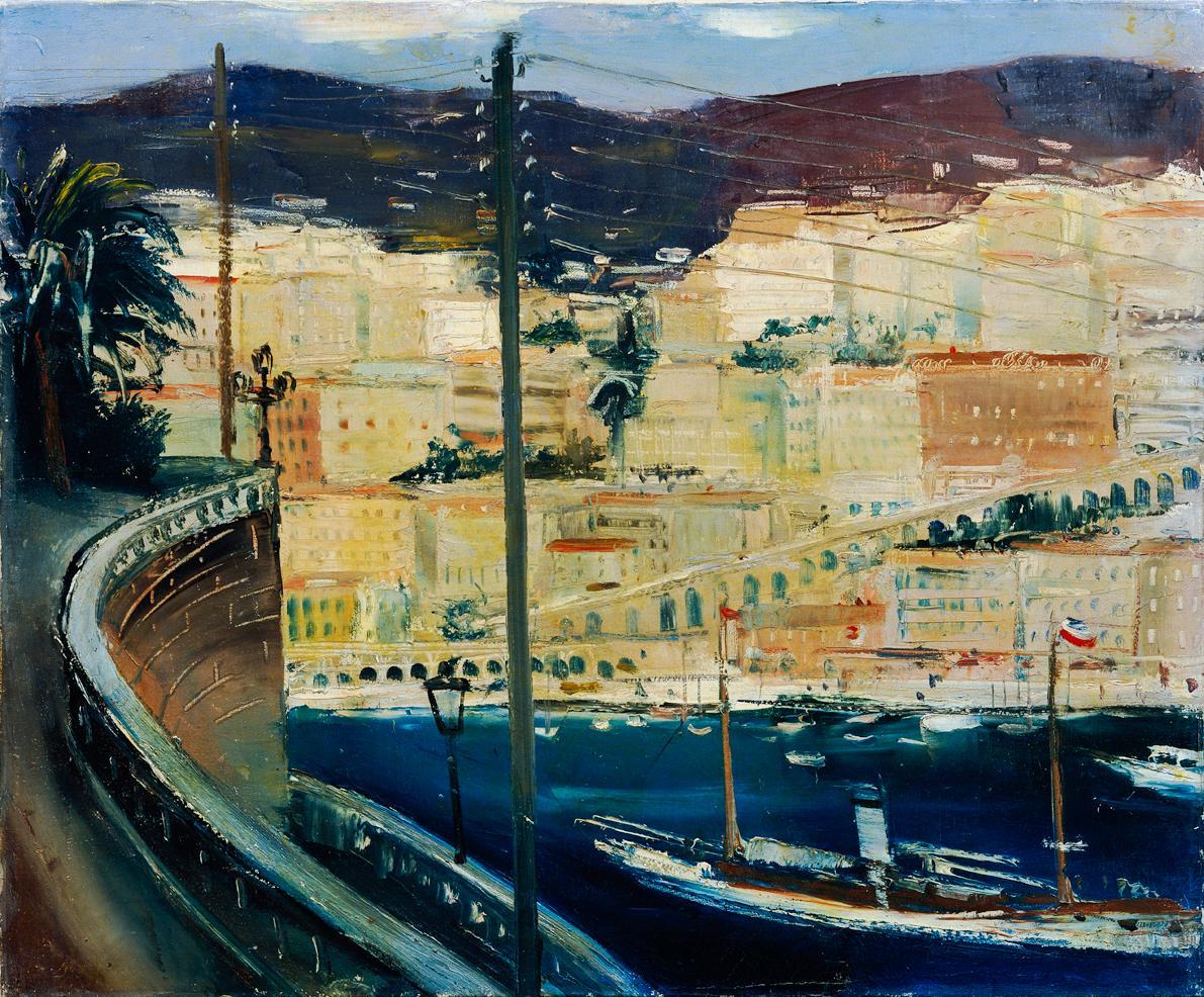Sergius Pauser, Monte Carlo, um 1938, Öl auf Leinwand, 60 x 73 cm, Belvedere, Wien, Inv.-Nr. 45…