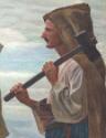 Karl Mediz, Die Steinträger von Ragusa, 1898, Öl auf Leinwand, 171 x 261 cm, Schenkung Kurt Kal…