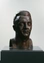 Gerhart Frankl, Selbstporträt, 1929/1932, Bronze, 39,5 × 22,5 × 29 cm, Belvedere, Wien, Inv.-Nr…