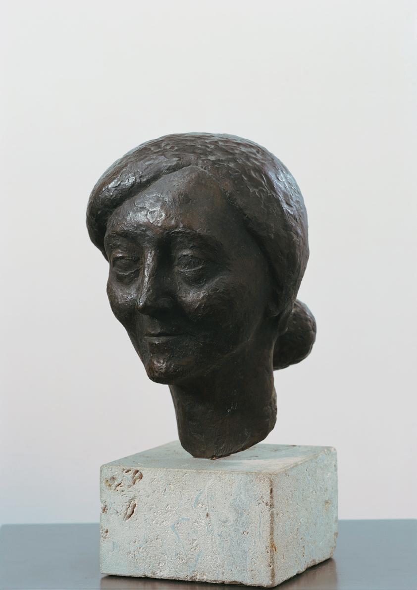 Gerhart Frankl, Porträt Christine Frankl, 1929/1932, Bronze, H: 27 cm, Belvedere, Wien, Inv.-Nr…