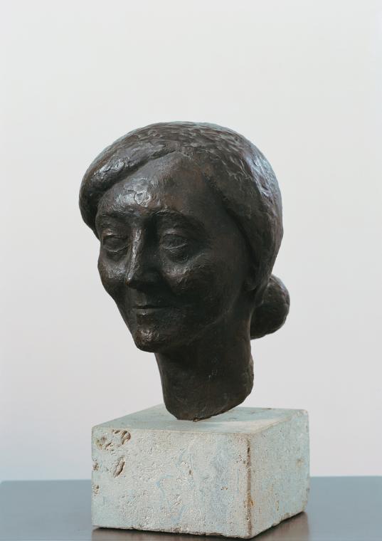 Gerhart Frankl, Porträt Christine Frankl, 1929/1932, Bronze, H: 27 cm, Belvedere, Wien, Inv.-Nr…