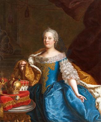 Josef Pögl, Kaiserin Maria Theresia, 1915, Öl auf Leinwand, 148 x 122 cm, Belvedere, Wien, Inv.…