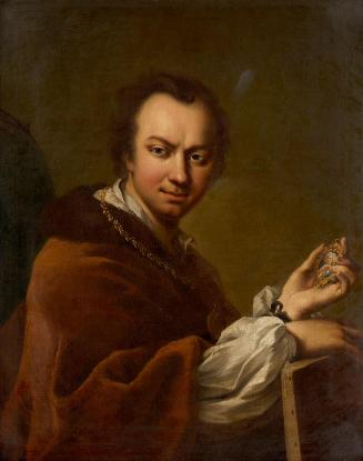 Martin van Meytens d. J., Selbstbildnis, 1731/1735, Öl auf Leinwand, 80 × 65 cm, Belvedere, Wie…