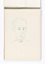 Marie-Louise von Motesiczky, Skizzenbuch 75, um 1963, Schenkung Marie-Louise von Motesiczky Cha…