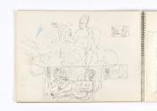 Marie-Louise von Motesiczky, Skizzenbuch 75, um 1963, Schenkung Marie-Louise von Motesiczky Cha…