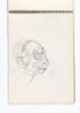 Marie-Louise von Motesiczky, Skizzenbuch 75, um 1963, Schenkung Marie-Louise von Motesiczky Cha…