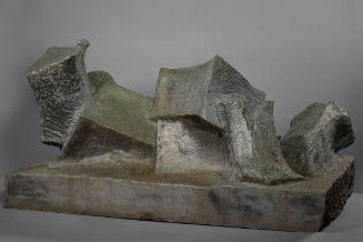 Fritz Wotruba, Grosse liegende Figur, 1973, Bronze, 191 × 97,5 × 97,5 cm, Belvedere, Wien, Daue…