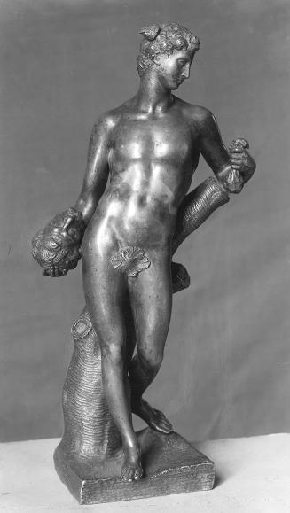 Georg Raphael Donner, Merkur, um 1738/1739, Blei-Zinn-Legierung, H: 39 cm, Belvedere, Wien, Inv…