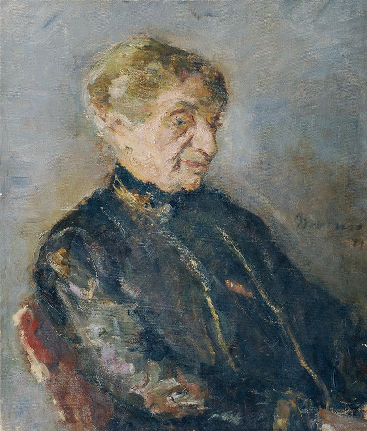 Edmund Pick-Morino, Bildnis einer alten Dame, 1921, Öl auf Leinwand, ungerahmt: 70 × 60 cm, Bel…