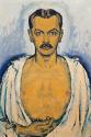 Koloman Moser, Selbstporträt, um 1915, Öl auf Leinwand auf Karton, 74 x 50 cm, Belvedere, Wien,…