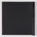 Fria Elfen-Frenken, wortabfälle, 1974, Papier, handgestempelt, Bockbuch, Umschlag schwarzes Nat…