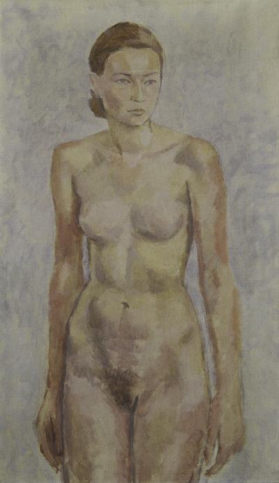 Weiblicher Akt, Halbfigur