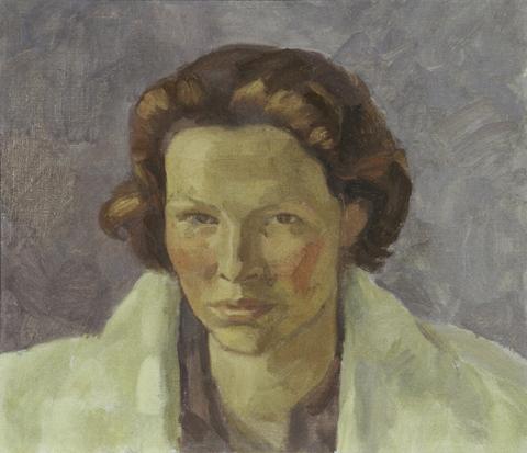Walther Gamerith, Damenbildnis, undatiert, Öl auf Leinwand, 40,5 x 46,5 cm, Belvedere, Wien, In…