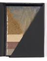 Wil Frenken, sand spiele, 1973, Sand in Folie, 4 Plakate in Kartonschuber, Faltumschlag aus Nat…