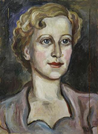 Irma Lang-Scheer, Damenbildnis, undatiert, Öl auf Holz, Rahmenlos: 47 × 35 × 2 cm, Belvedere, W…
