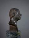 Franz Xaver Messerschmidt, Ein düstrer finsterer Mann ("Charakterkopf" Nr. 34(, 1770/1783, Blei…