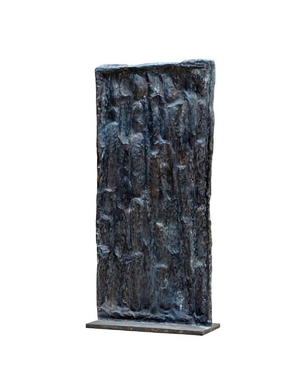 Roland Goeschl, Mehrfiguren-Relief, um 1960, Kupfer, getrieben, 197 x 88,5 x 49,5 cm, Belvedere ...