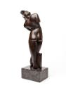 Alexander Archipenko, Weiblicher Akt, um 1921, Bronze, 51,5 × 15 × 22 cm, Belvedere, Wien, Inv.…