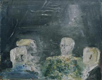 Wilhelm Thöny, Gesellschaft, um 1930, Öl auf Leinwand, 36 x 46 cm, Belvedere, Wien, Inv.-Nr. 58…