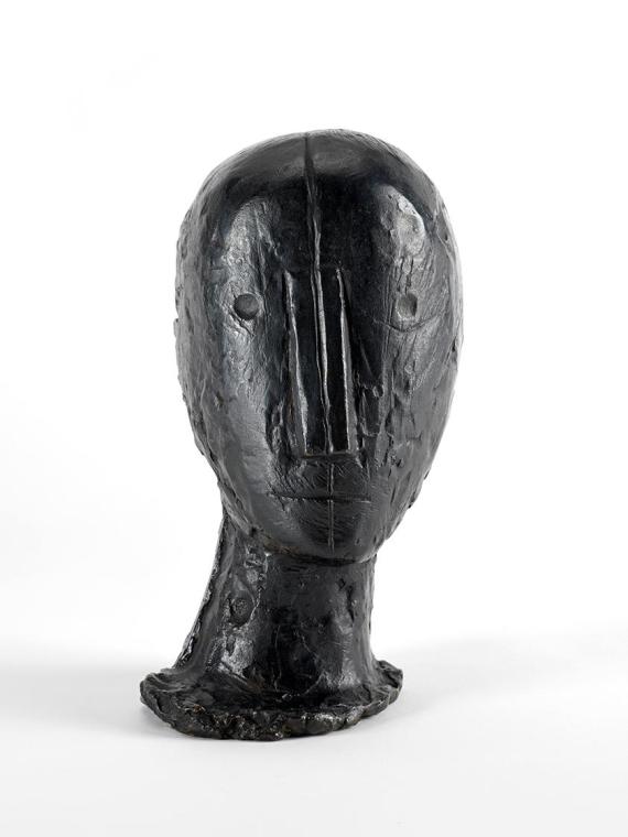 Fritz Wotruba, Kopf, 1953/1954, Bronze, 35 × 18,5 × 20,5 cm, Belvedere, Wien, Inv.-Nr. FW 270