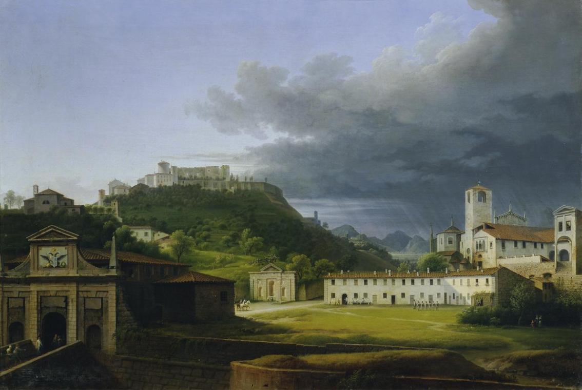 Marco Gozzi, Bergamo, Öl auf Leinwand, 79 x 115 cm, Belvedere, Wien, Inv.-Nr. 7882