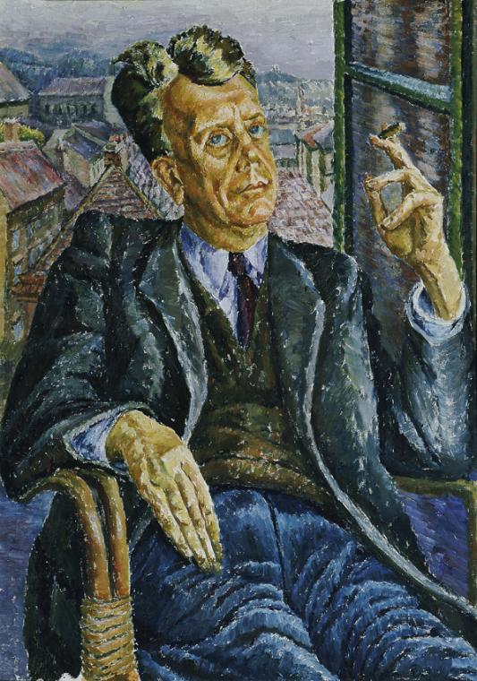Trude Waehner, Der Kunsthistoriker Fritz Novotny (1903-1983), um 1971, Öl auf Leinwand, 102,5 x…