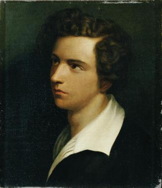 Carl Rahl, Der Maler Joseph Hasslwander, um 1835, Öl auf Leinwand, 48 x 41 cm, Belvedere, Wien,…