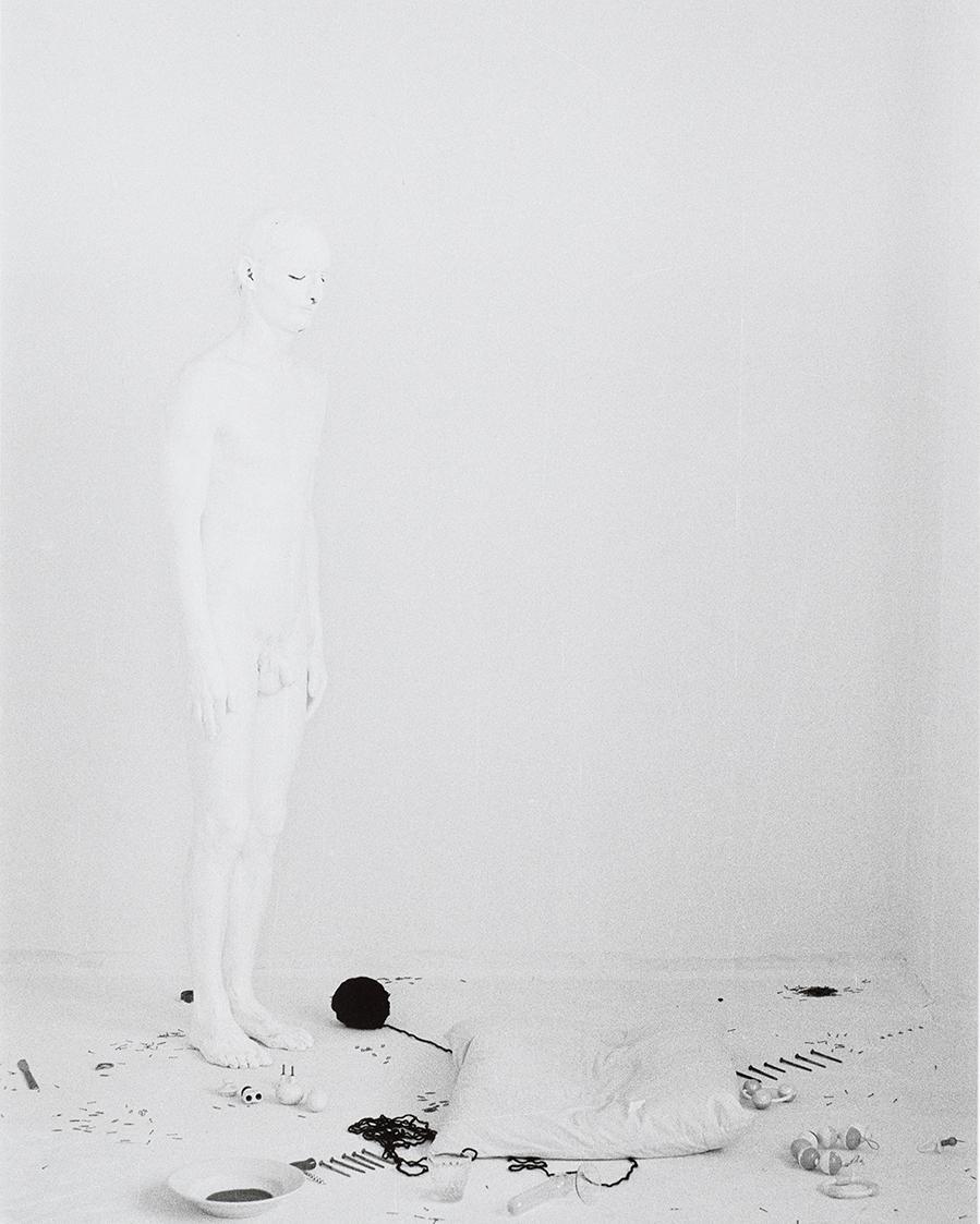 Günter Brus, Aktion mit Diana, 1967/2005, Silbergelatine auf Baryt, Belvedere, Wien, Inv.-Nr. 1…