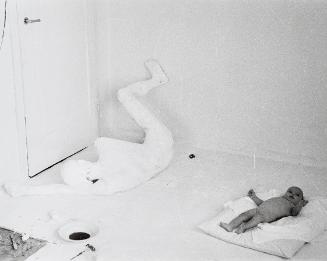 Günter Brus, Aktion mit Diana, 1967/2005, Silbergelatine auf Baryt, Belvedere, Wien, Inv.-Nr. 1…