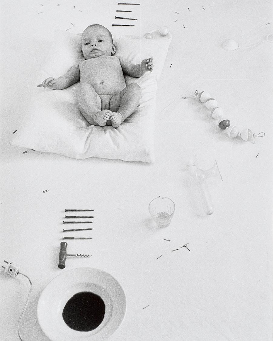 Günter Brus, Aktion mit Diana, 1967/2005, Silbergelatine auf Baryt, Belvedere, Wien, Inv.-Nr. 1…