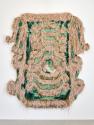 Caroline Achaintre, Mart'an G'rl, 2019, Handgetuftete Wolle, 235 × 200 cm, Belvedere, Wien, Inv…