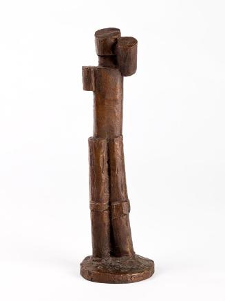 Fritz Wotruba, Kleine stehende Figur II, mit Armstümpfen, 1958, Bronze, 39 × 12 × 11 cm, Belved…