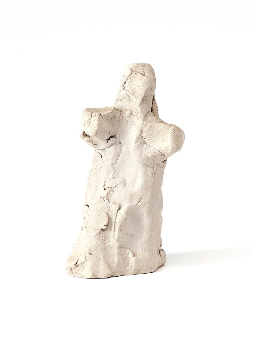 Fritz Wotruba, Figur 3. Figurine für die diversen Bühnenmodelle, 1959/60 - 1962, Ton, 9,1 × 5 × ...