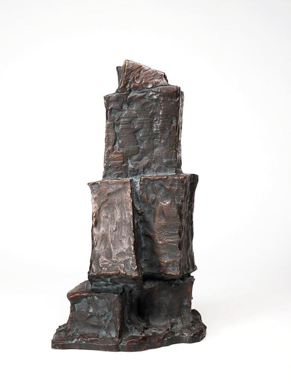 Fritz Wotruba, Kleiner Torso IV, 1971, Bronze, 48 × 25,5 × 24 cm, Belvedere, Wien, Inv.-Nr. FW …