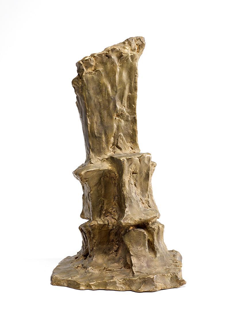 Fritz Wotruba, Torso III, 1969, Bronze, 42 × 27 × 26 cm, Belvedere, Wien, Inv.-Nr. FW 386