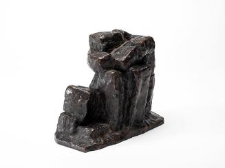 Fritz Wotruba, Kleine kauernde Figur, 1961, Bronze, 19,5 × 25,5 × 14,5 cm, Belvedere, Wien, Inv…