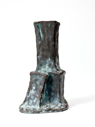 Fritz Wotruba, Kleiner Torso (das rechte Bein vorgesetzt), 1969, Bronze, 27 × 14,5 × 14,5 cm, B…