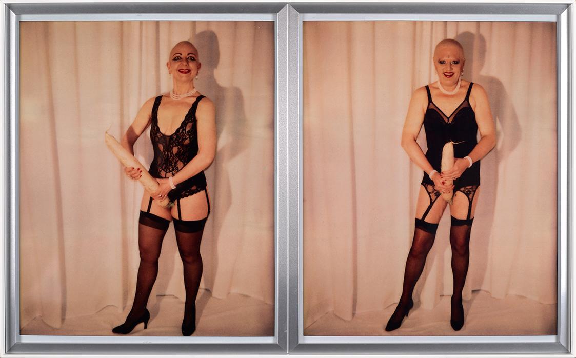 EVA & ADELE, Man Has the Phallus / Woman Is the Phallus, 1993/2019, 2 C-Prints von 2 vergrößert…