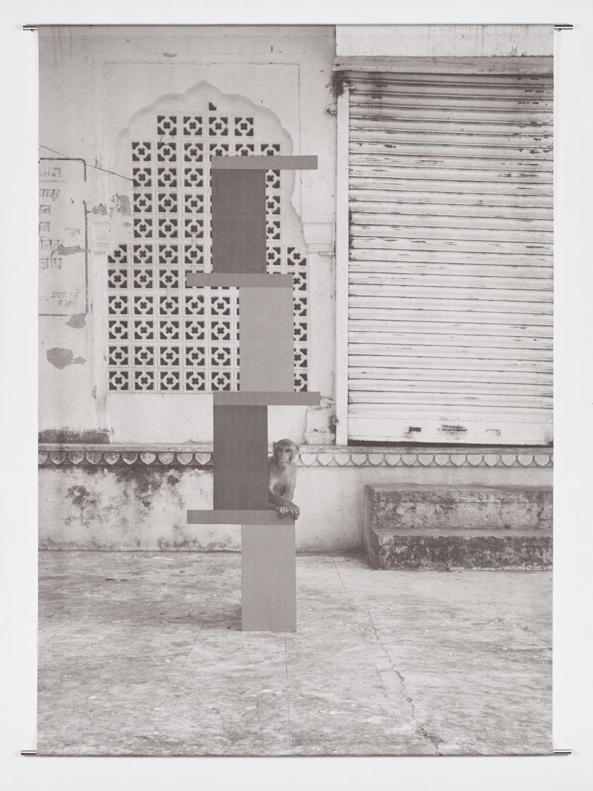 Kay Walkowiak, Rituals of Resistance #5, 2017, Pigmentdruck auf Stoff, ungerahmt: 200 × 120 cm,…