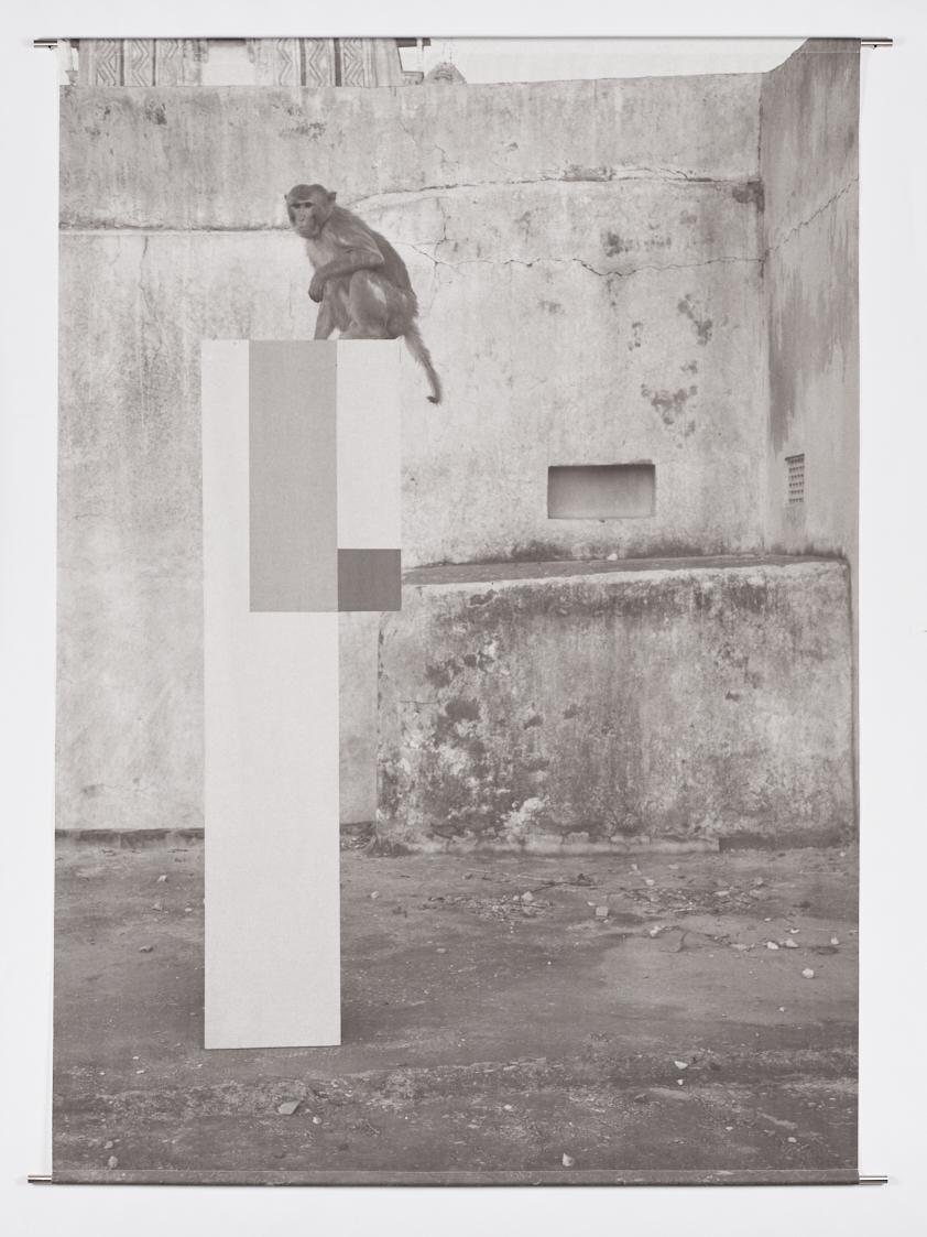 Kay Walkowiak, Rituals of Resistance #6, 2017, Pigmentdruck auf Stoff, ungerahmt: 200 × 120 cm,…