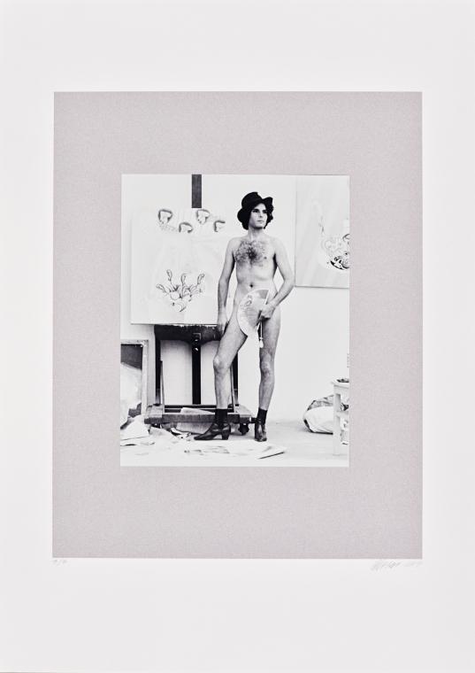 Christian Ludwig Attersee, Kapitän Schön Nr. 2 (3-teiliger Fotozyklus), 1968/2003, Foto: 30 × 2…