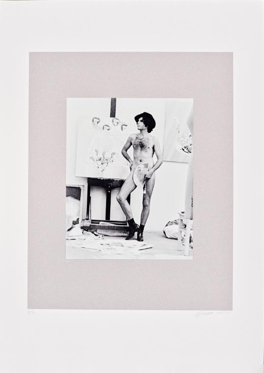 Christian Ludwig Attersee, Kapitän Schön Nr. 3 (3-teiliger Fotozyklus), 1968/2003, Foto: 30 × 2…