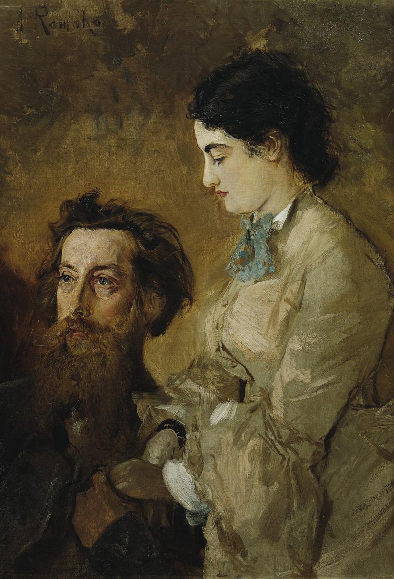 The Sculptor Reinhold Begas with His Wife Margarethe