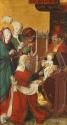Südtiroler Maler (?), Beschneidung Christi (Innenseite); Maria einer Heimsuchung (Außenseite), …